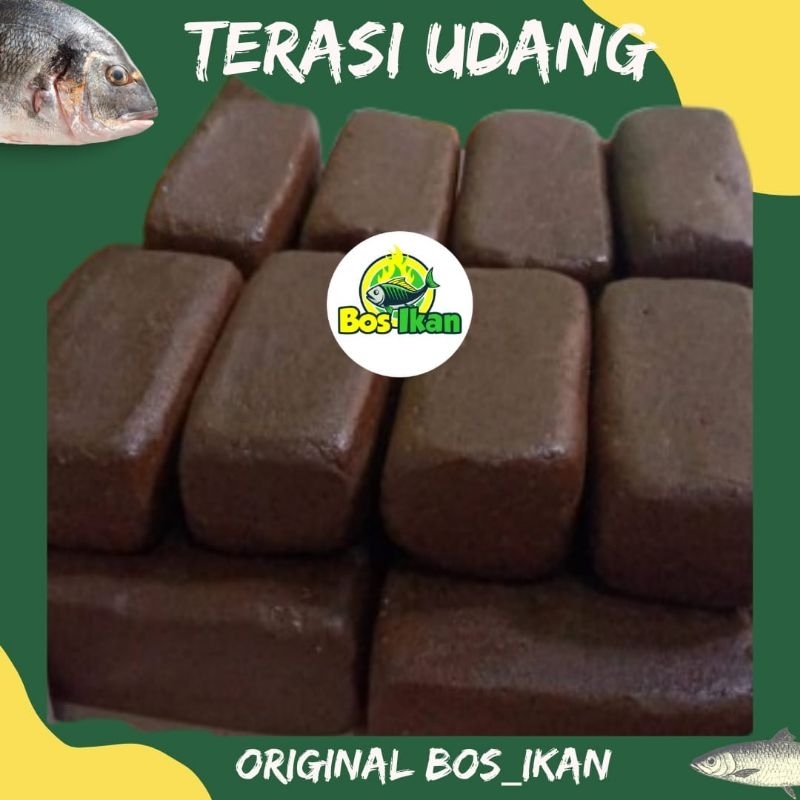 

TERASI UDANG REBON 100 gr Original BOS IKAN