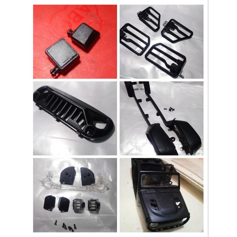 MN128- AKSESORIS PART BODY RC MN128 RUBICON - MN128