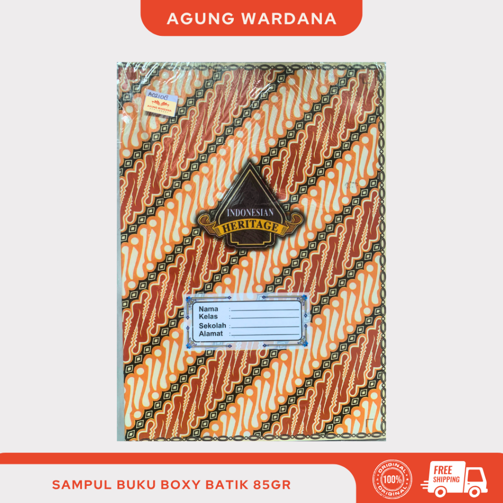 

SAMPUL BUKU BOXY BATIK 85GR ISI 20 LEMBAR