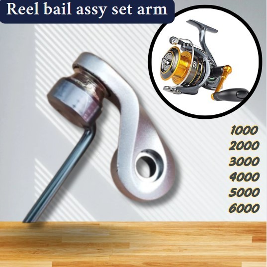 [COD] Reel Bail Assy Set Arm Set Kawat Besar 1000 Sampai 6000 - Set Reel Bail Kawat Besar Pancing