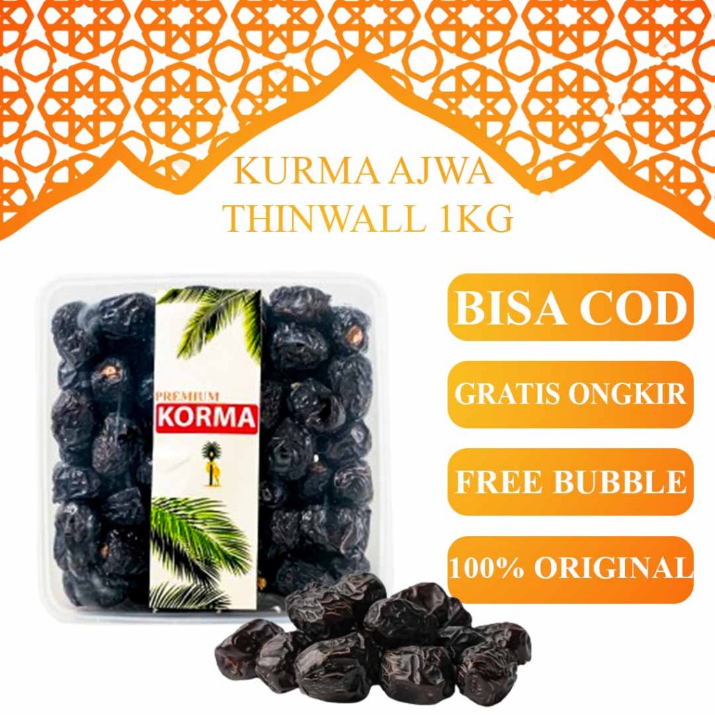 

Kurma Ajwa 1KG Thinwall