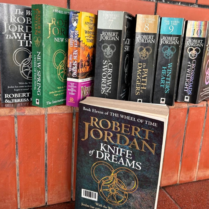 Robert Jordan The Wheel of Time Series Novel Fantasy Bahasa Inggris Preloved