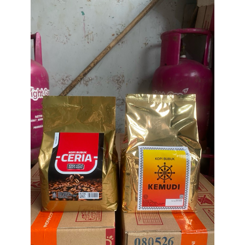 

KOPI BUBUK 1,5kg KEMUDI DAN CERIA