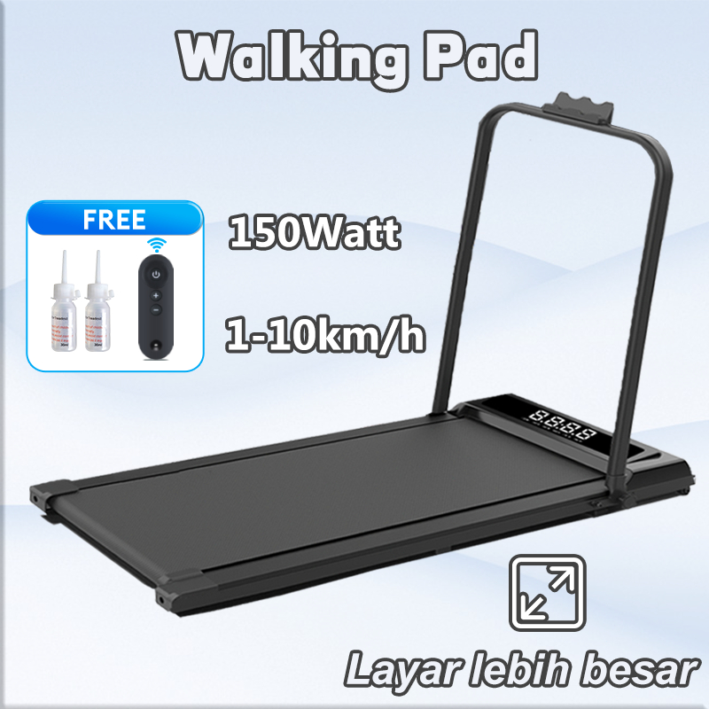 [Low Watt] Incline Walking Pad 1-10km/h Treadmill Portable Lipat Treadmill Electric Low Watt