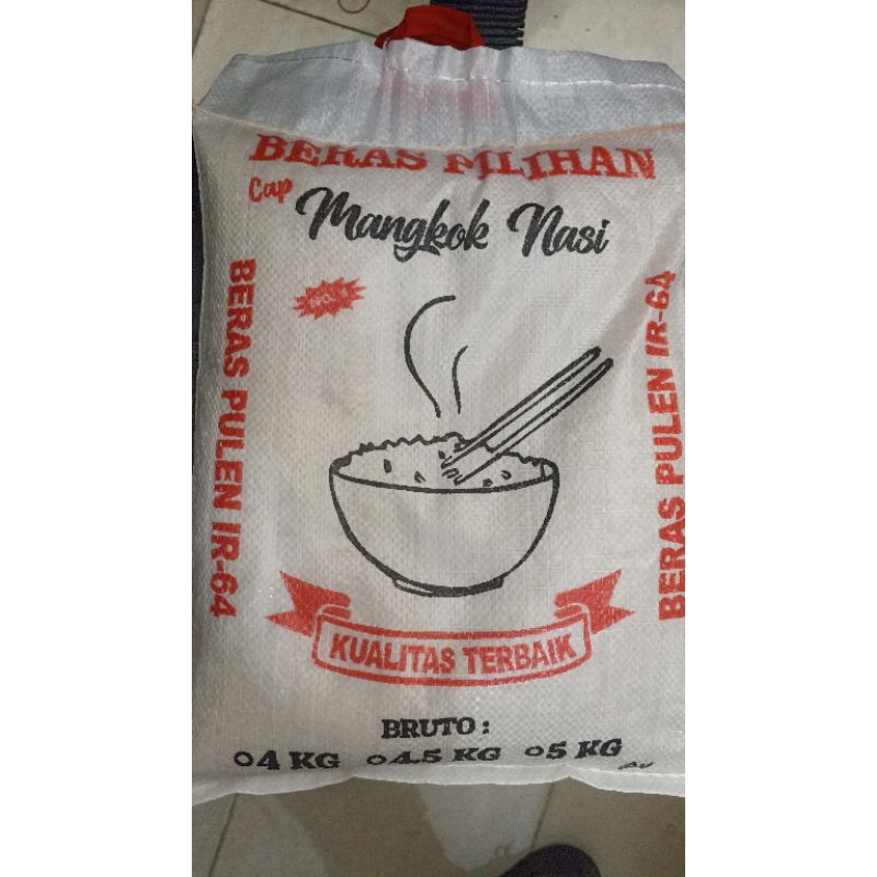 

Beras cap mangkok nasi 4,5kg, Beras Putih, Beras Enak, Beras Medium, Beras Pulen, Beras Murah