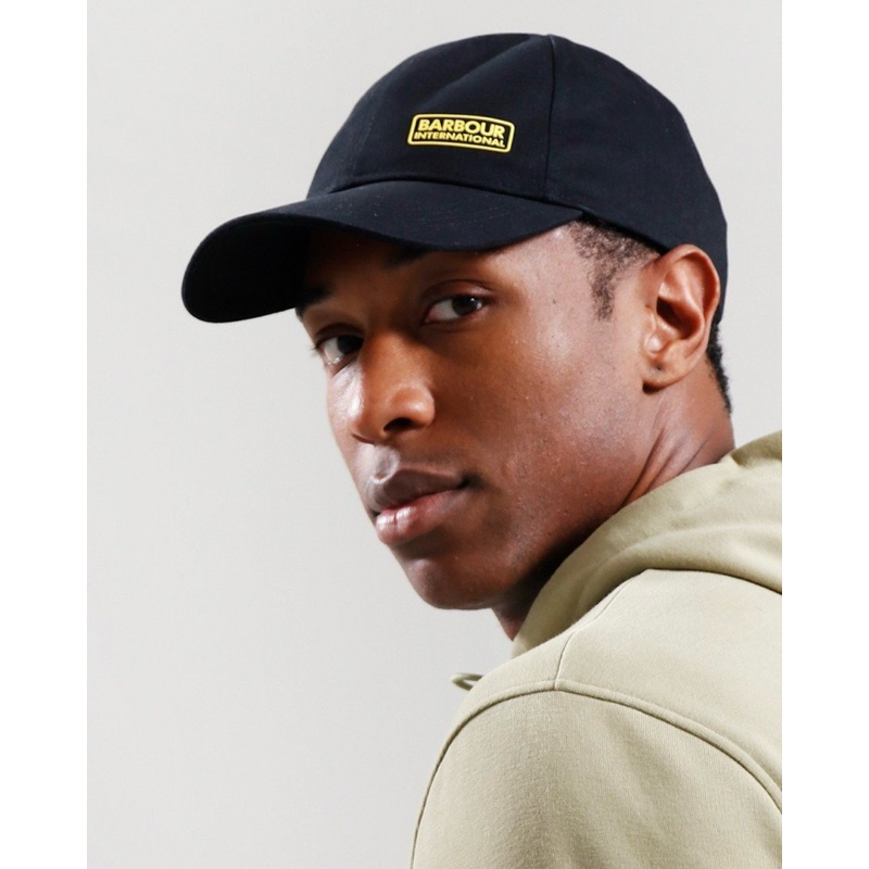 Barbour International Norton Drill Caps In Black