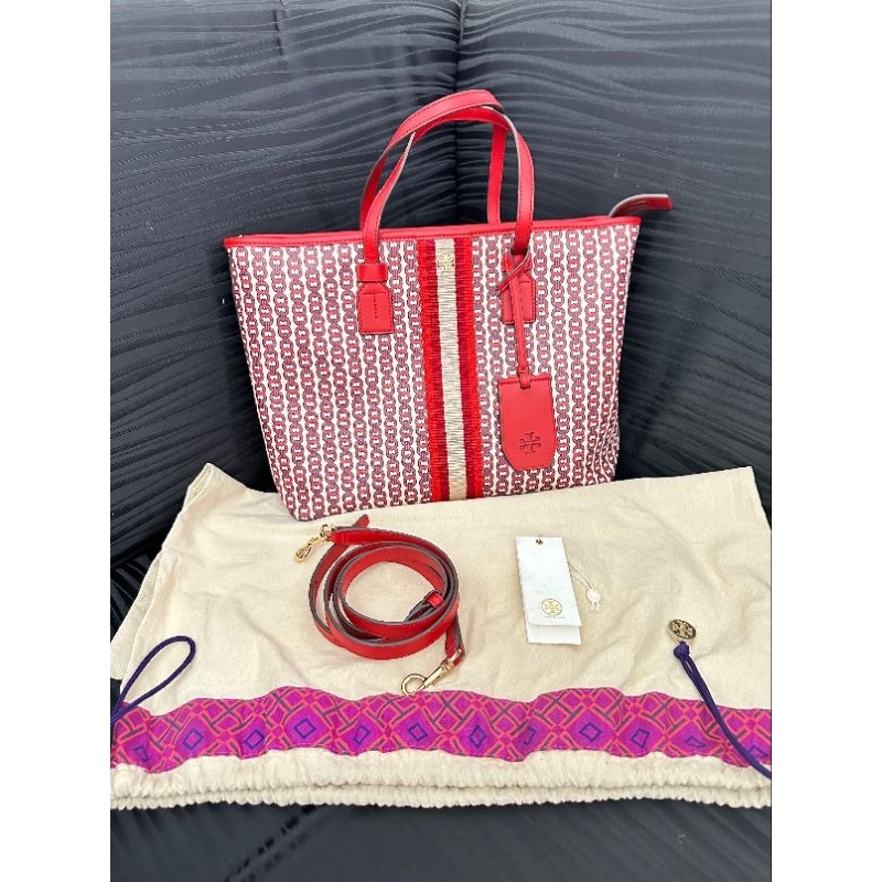 Preloved TORY BURCH Liberty Red Gemini Link