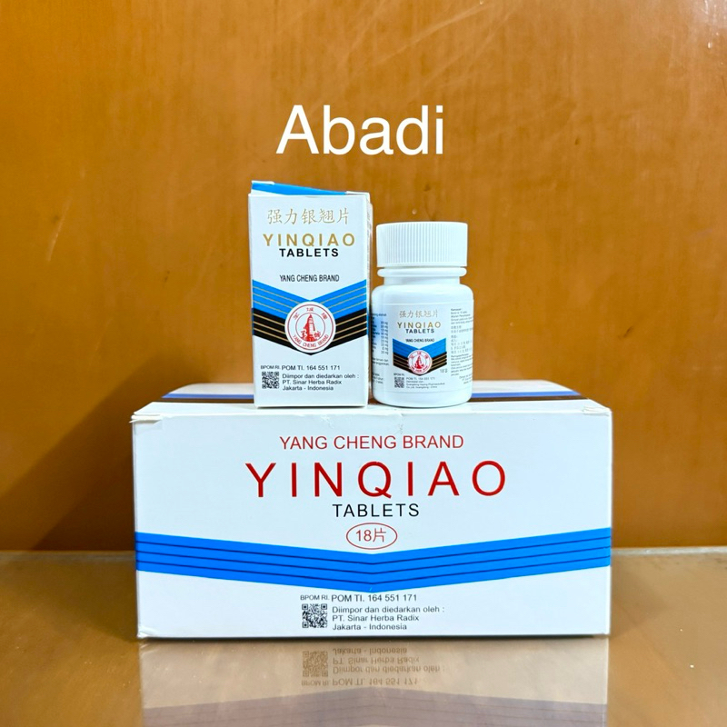 Yin Qiao Tablets / Qiang Li Yin Qiao Pian - Untuk Meredakan Demam / Sakit Tenggorokan