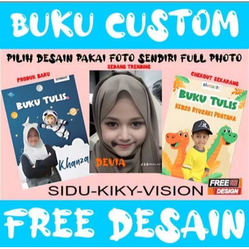 

BUKU TULIS CUSTOM LUCUUUUK