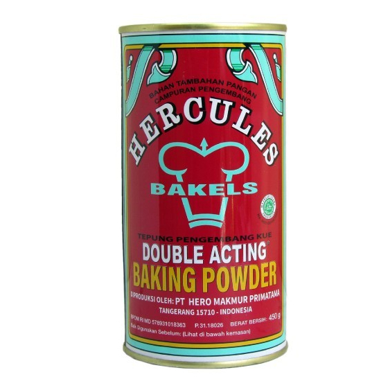 

Hercules Double Acting Baking powder 450 gr