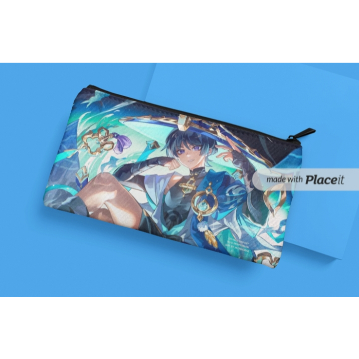 

PENCIL CASE WANDERER GENSHIN IMPACT / TEMPAT PENSIL SCARAMOUCHE GENSHIN IMPACT