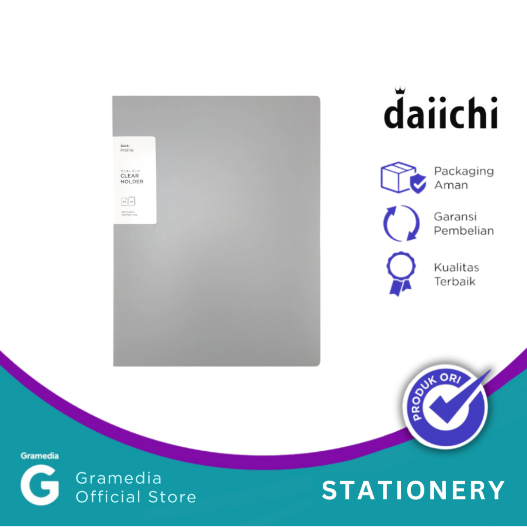 

Daiichi - Clear Holder Fc 100 Warna Light Gray
