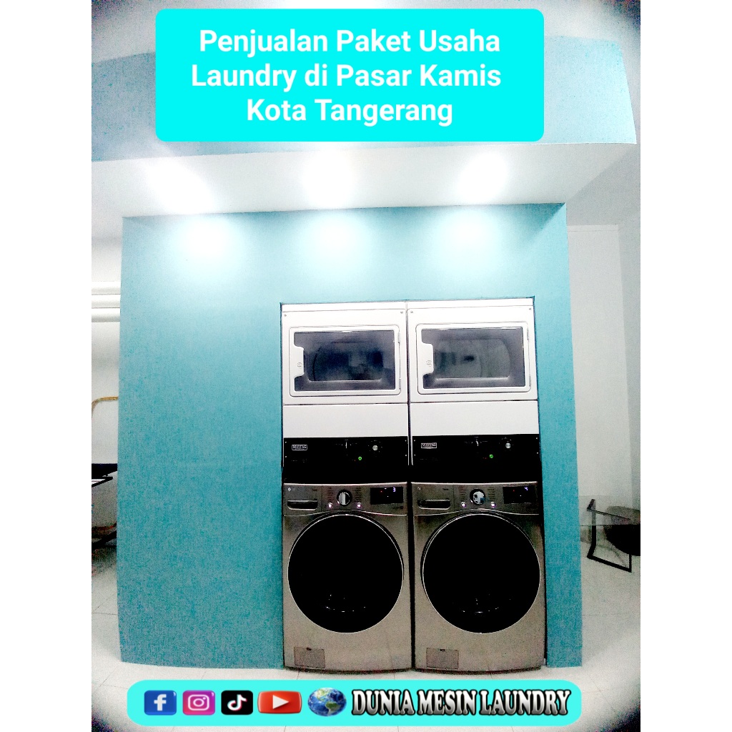 Paket Usaha Laundry LG & Maytag