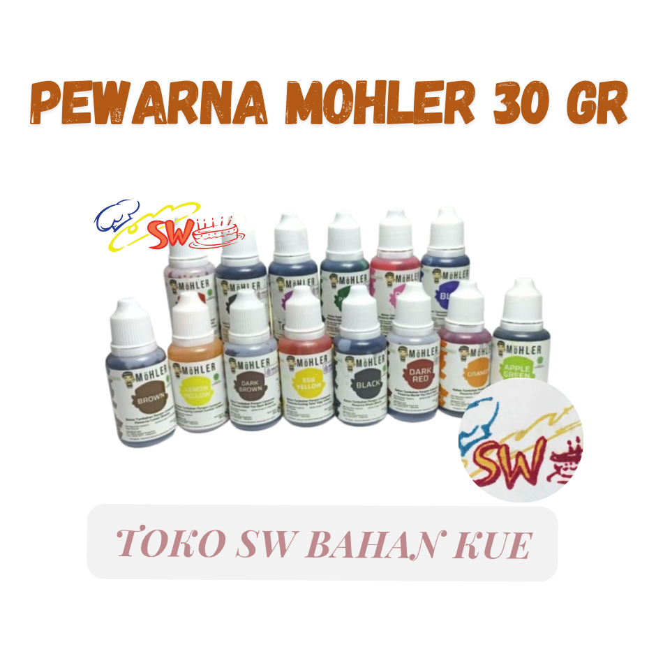 

PEWARNA MAKANAN MOHLER 30 GR
