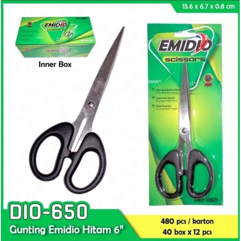 

Gunting Emidio DIO-650 - 6 INCH cutting blade
