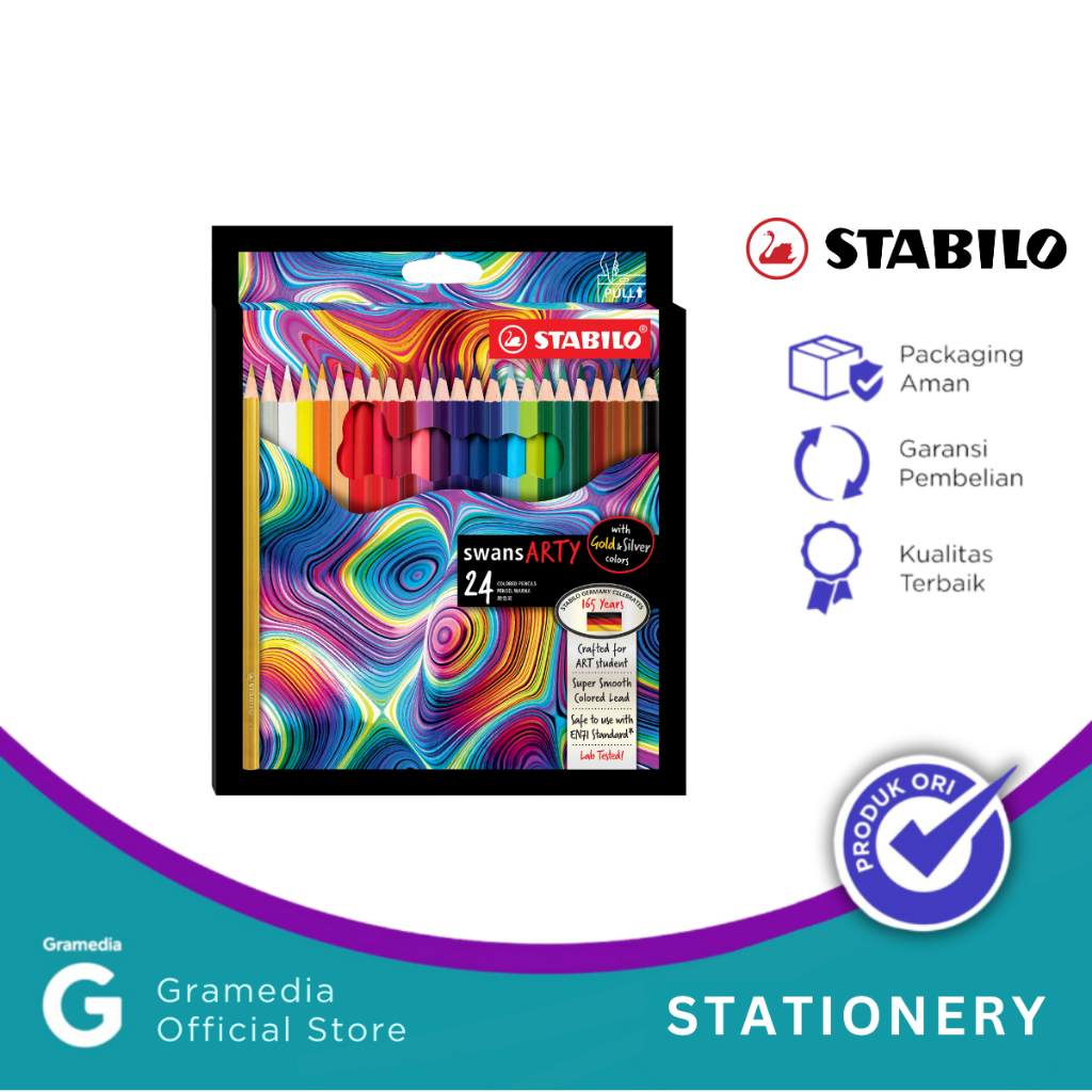 

Stabilo Arty Color Pencil 24
