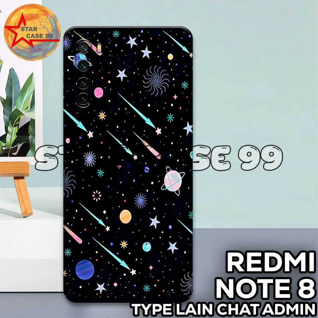 Softcase redmi note 8 /S27/Motif/case redmi note 8/casing redmi note 8/silikon