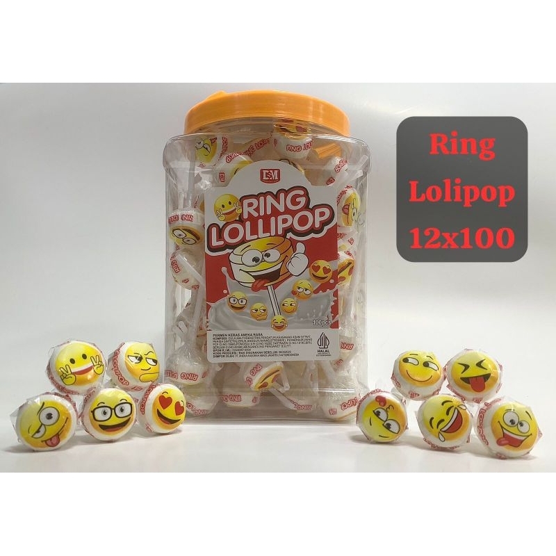 

permen ring lolopop dsm 100 pcs