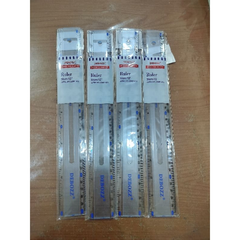 

Penggaris Plastik 30 Cm Debozz