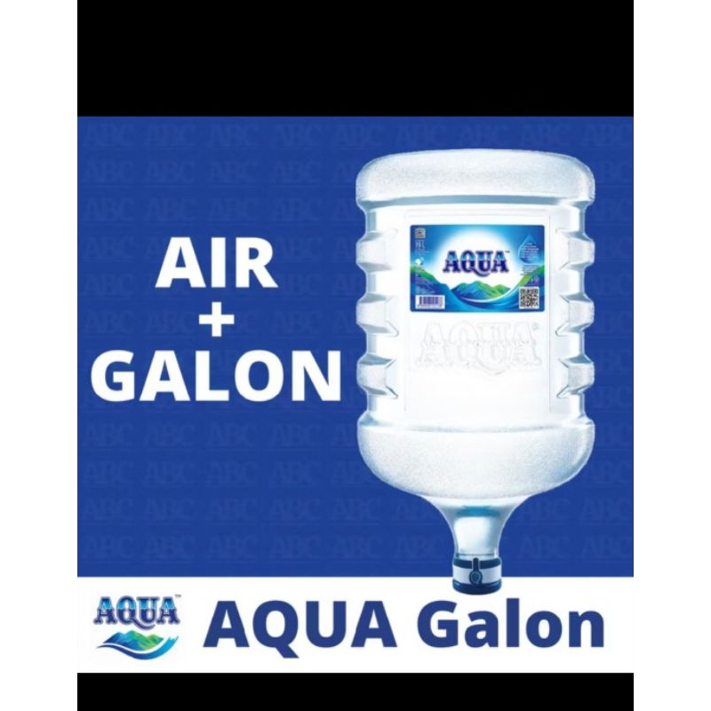

Aqua galon dan isi 19liter | air minum | air mineral