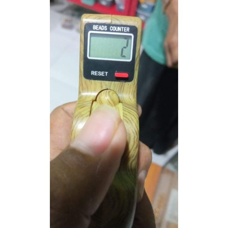 Tasbih digital kayu Asma Alhusaini