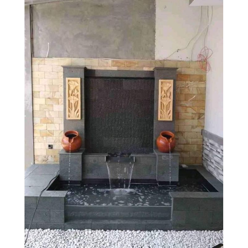 kolam ikan koi ( kolam minimalis )