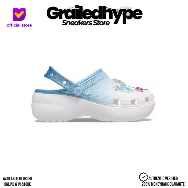 Crocs Classic Platform Clog x Disney Frozen Womens