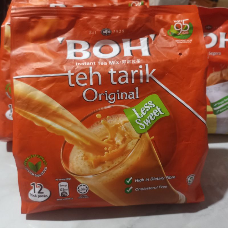 

BOH Teh Tarik Original Less Sweet (12 Stick).
