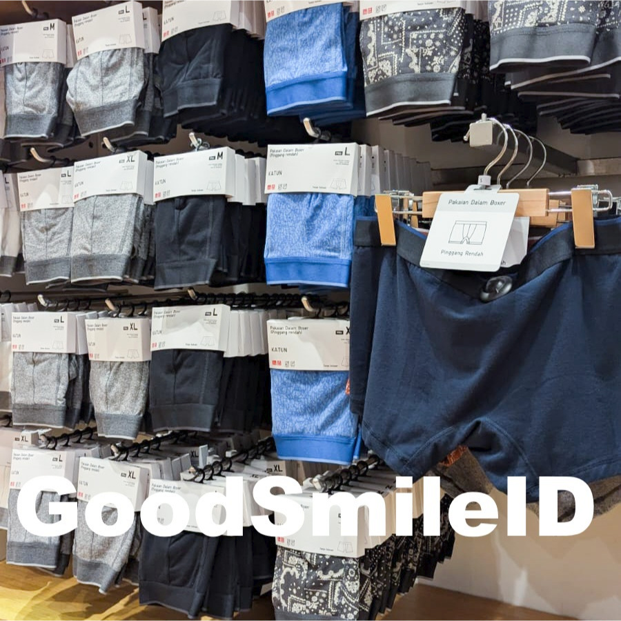 SALE Men Boxer Katun Low Rise Cotton Celana Dalam Pria Pinggang Rendah CD Cowok Briefs JASTIP UNIQLO