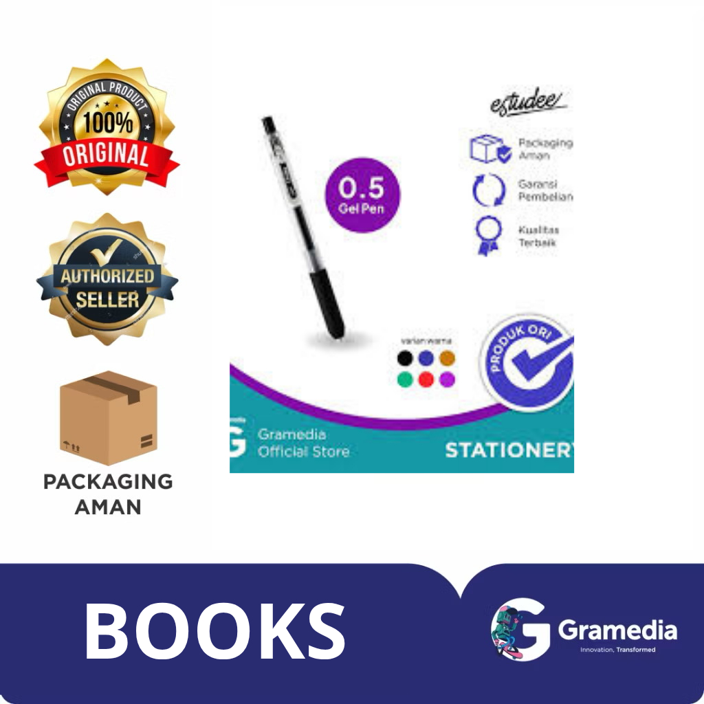 

GRAMEDIA CILEGON - Estudee Chiiku Gelpen 0.5 Black EGP-26