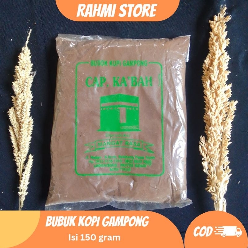 

Bubuk kopi gampong Halus isi 150 gram cap Ka'bah | Aceh