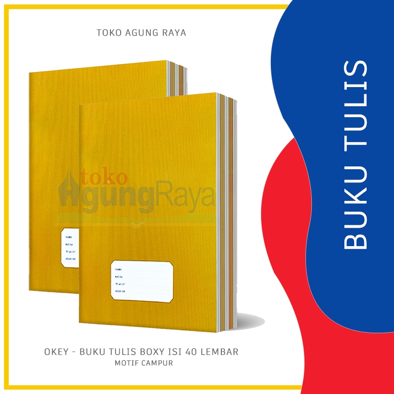 

[ECERAN] BUKU TULIS OKEY (SIDU) ISI 40 LEMBAR
