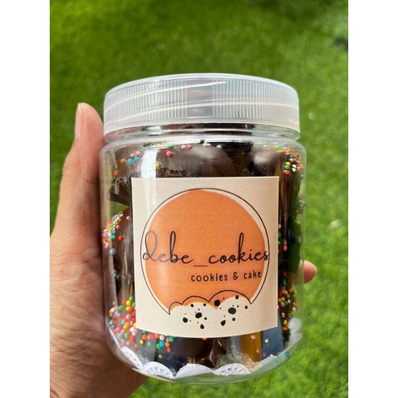 

Cookies Coklat Almond