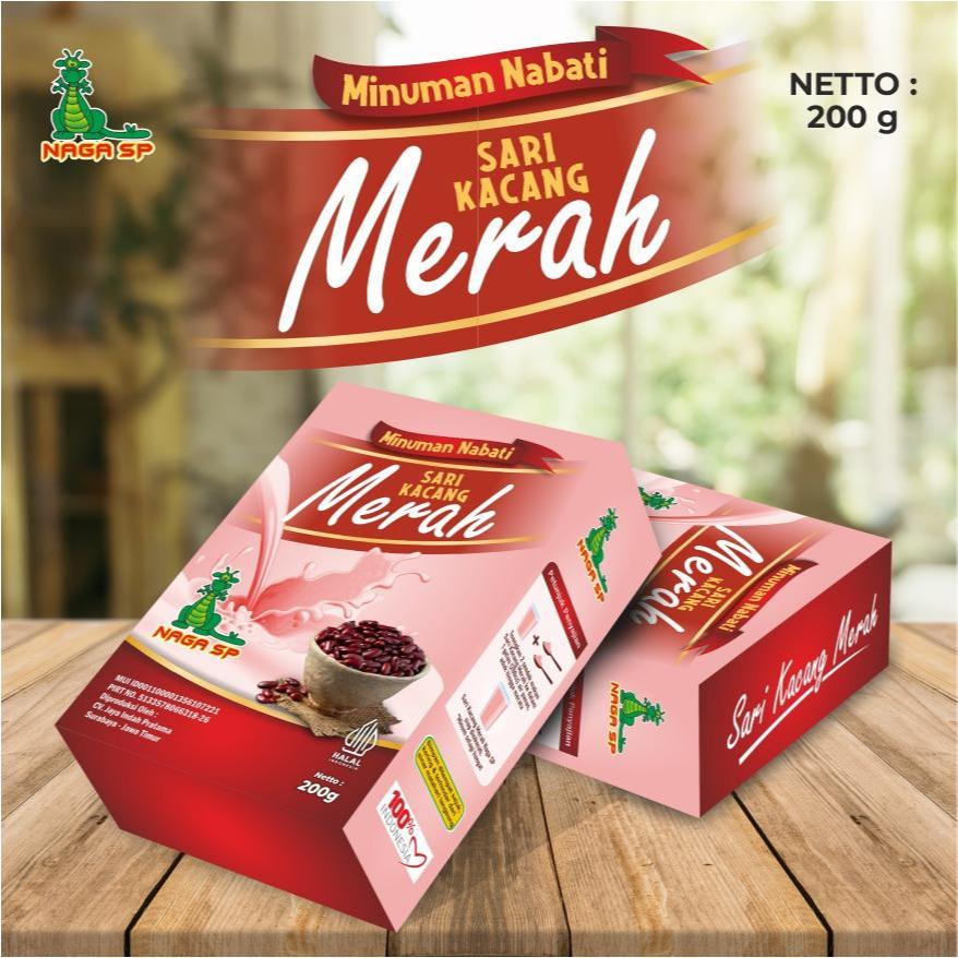 

Sari Kacang Merah Naga SP 200g (beli 2 gratis 1) cocok untuk men