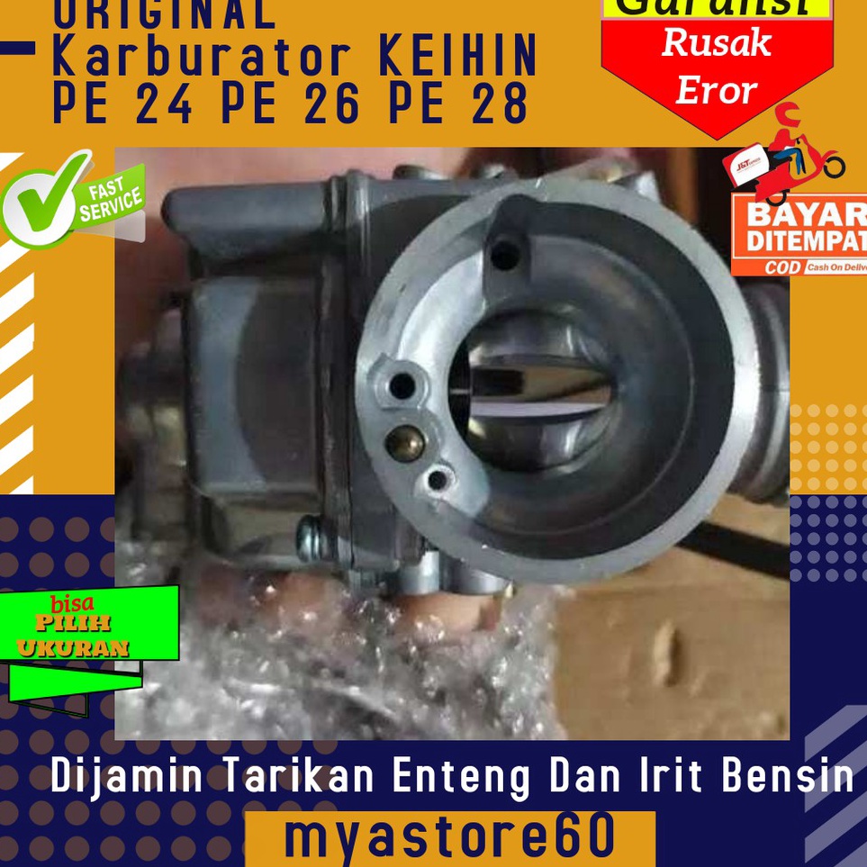 KODE D29S ORIGINAL Karburator KEIHIN PE 24 PE 26 PE 28 Karbu Carburator Pe24 Pe26 Pe28 Karbulator Un
