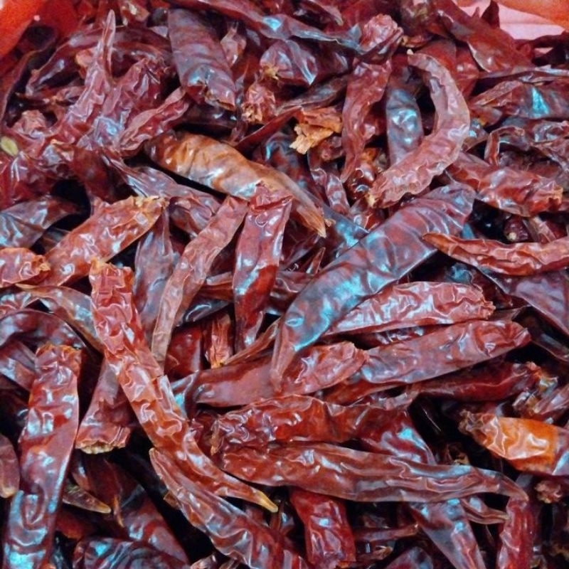 

Lombok kering kemasan 2 Ons