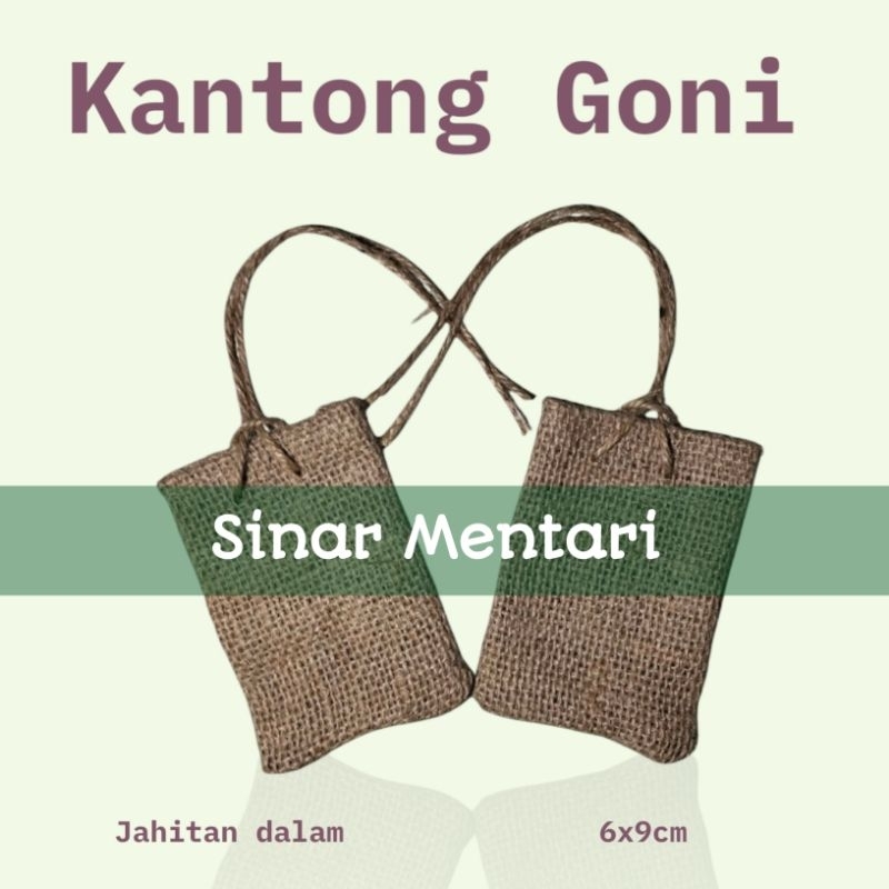 KANTONG PARFUM KOPI DARI GONI WARNA COLAT NATURAL