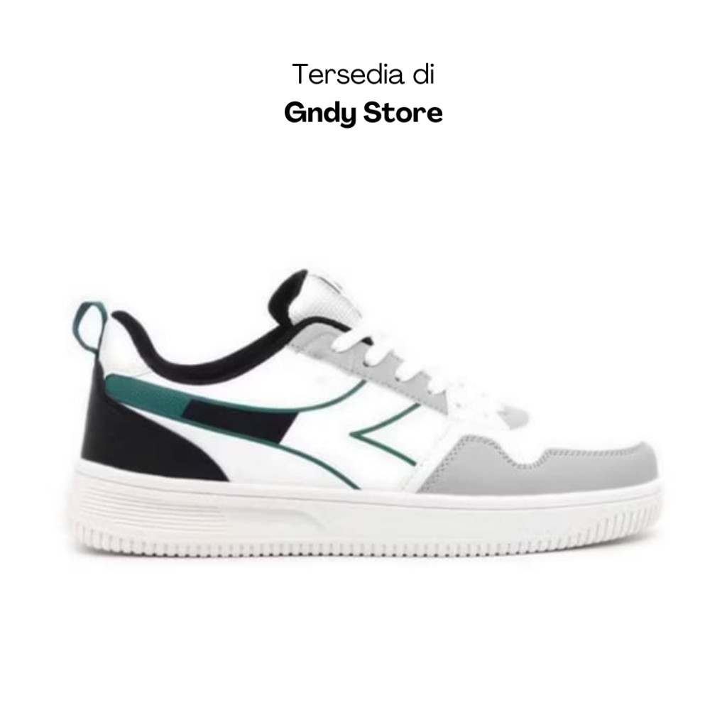 Sepatu Sneakers Pria Diadora Kazumi (M) White Men BNIB