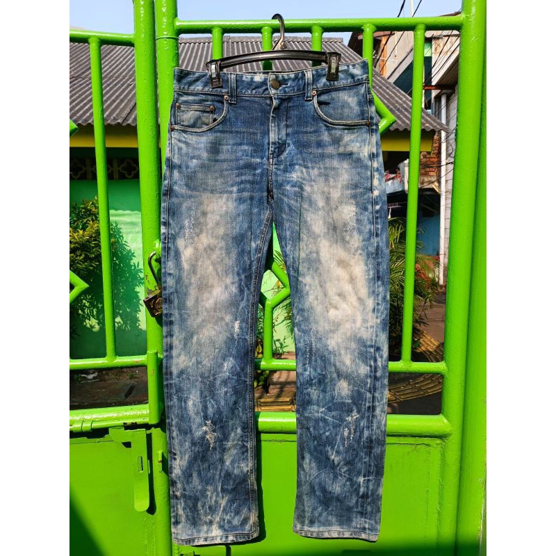 Celana EVISU GENES Made in Korea Original