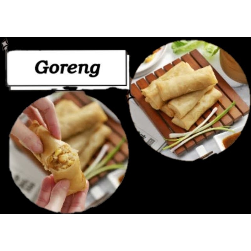 

LUMPIA SEMARANG GORENG FROZEN ISI 5 PCS REBUNG TELUR UDANG
