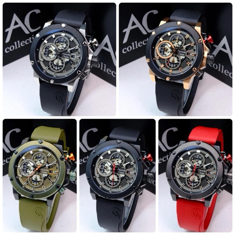 Jam Tangan Pria Alexandre Christie 6491 AC6491