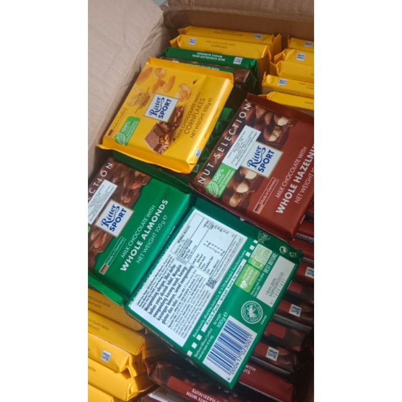 

ritter sport cokelat 100gr