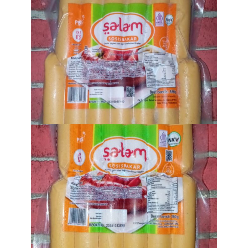 

Salam Sosis Bakar 500gr Dengan Pilihan (12/13 Biji)