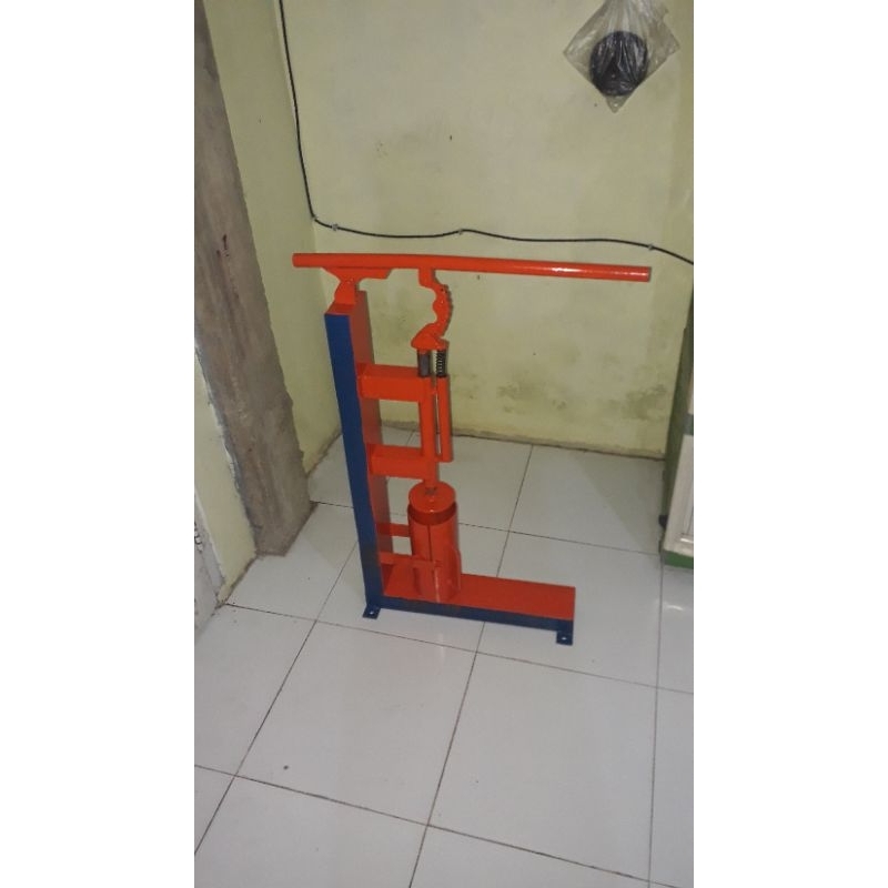 alat press manual baglog jamur