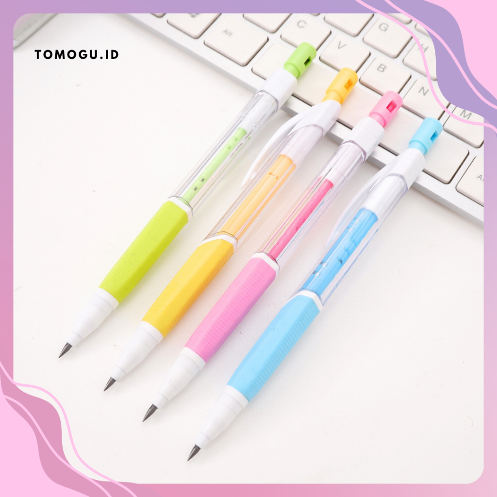 

Pensil Mekanik Jun Da 2mm Pensil Cetek Alat Tulis Sekolah Kantor Mechanical Pencil Warna Lucu Unik