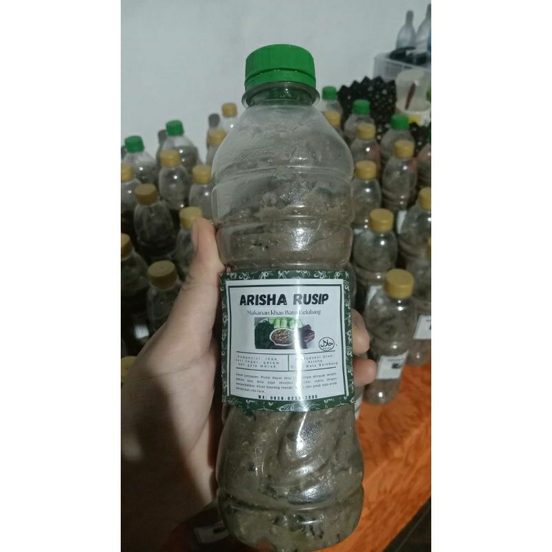 

Rusip ikan bilis/teri 300gr asli Batu Belubang Bangka Belitung