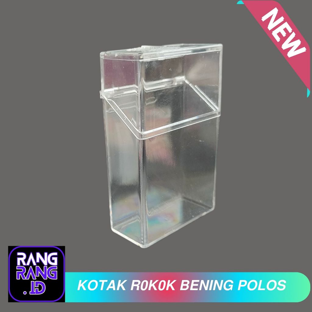 Kotak Akrilik 20 Slot Kekinian Box Batang/Filter, Stylish, Tahan Banting, Portable & Anti Debu