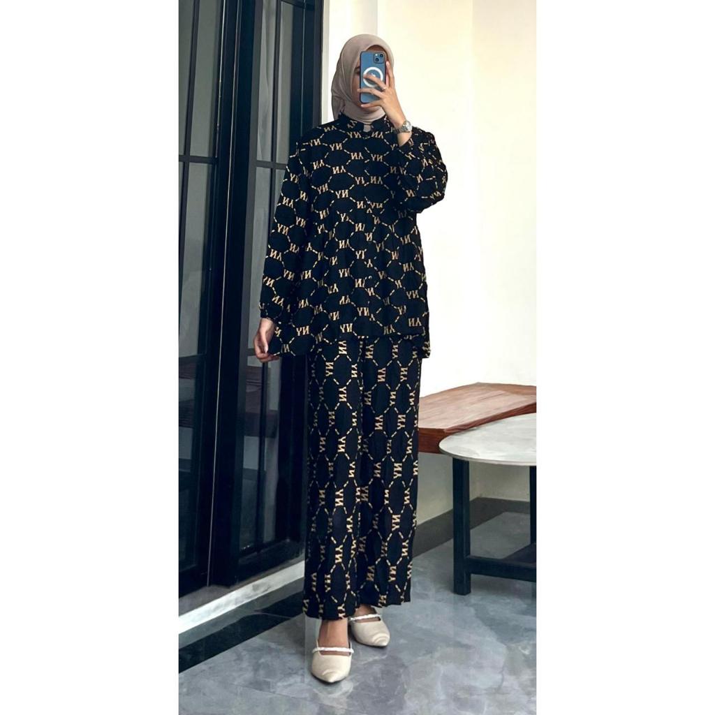 PIYAMA SETELAN  FULL RAYON WANITA | SETELAN WANITA FULL RAYON MOTIF | SETELAN RAYON WANITA TERMURAH