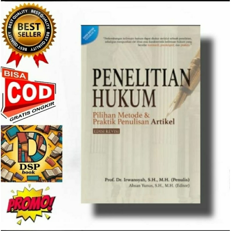 buku penelitian Hukum pilihan metode & praktik penulisan artikel - prof. Dr. irwansyah S.H