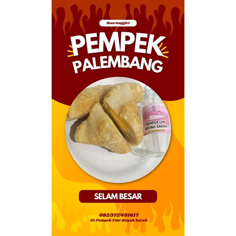 

Pempek Kapal Selam Besar
